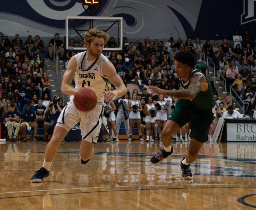 Josh Endicott averaged 54 percent from the field in his first year with the Ospreys. 
