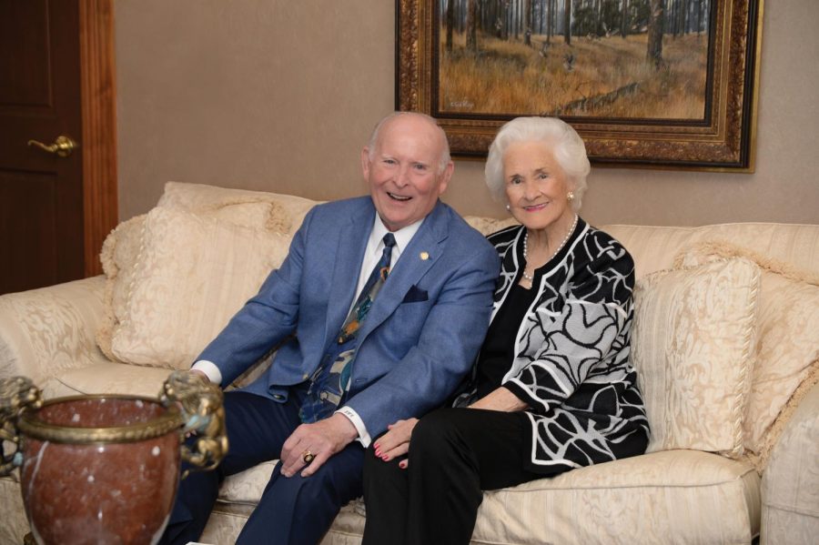 Luther and Blanche Coggin. Photo courtesy of UNF.