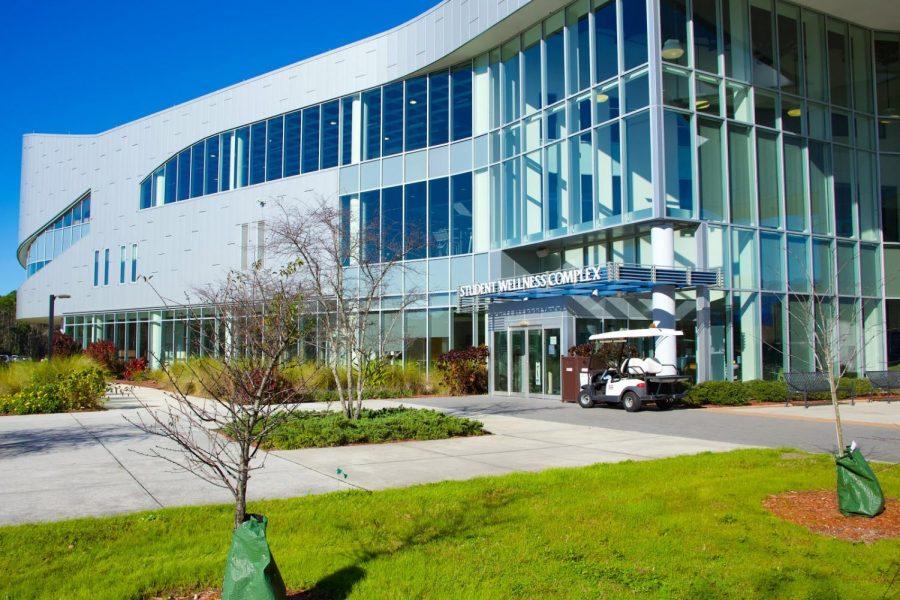 The outside of UNF's Student Wellness Center. (Jonathan Merin/Spinnaker)