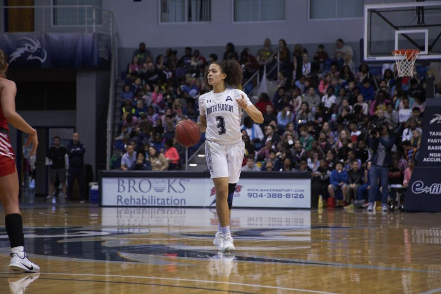 UNF WBB loses season-opener to ranked NC State 65-93