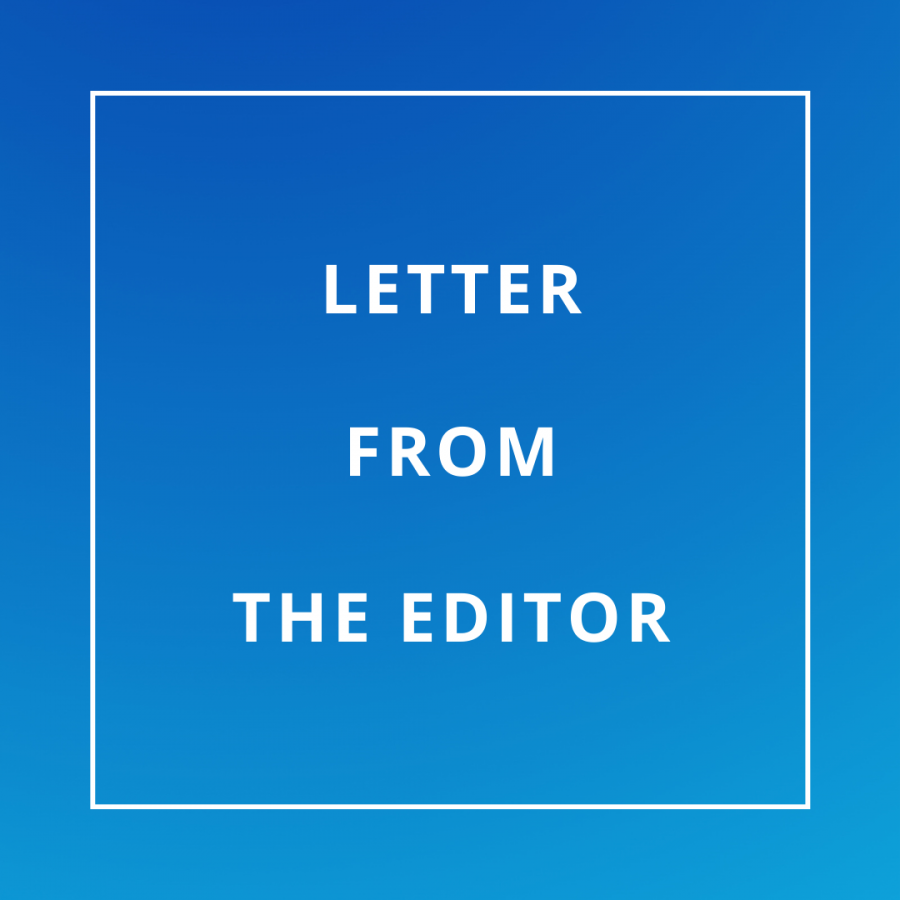 Letter from the editor