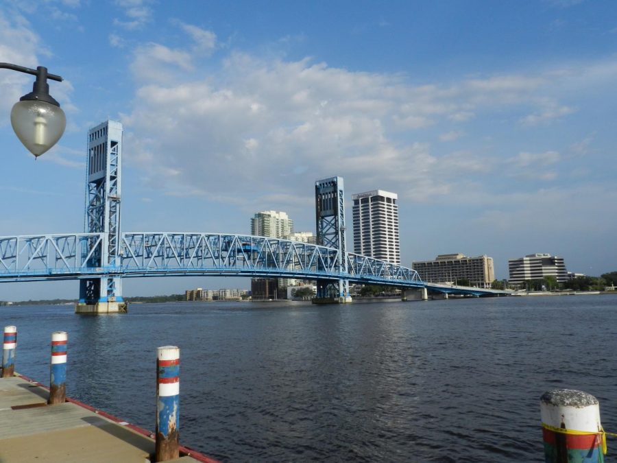 Downtown Jacksonville Landing View of St.Johns River.