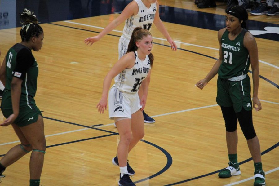 Ospreys WBB knock off Liberty to complete home sweep of Flames