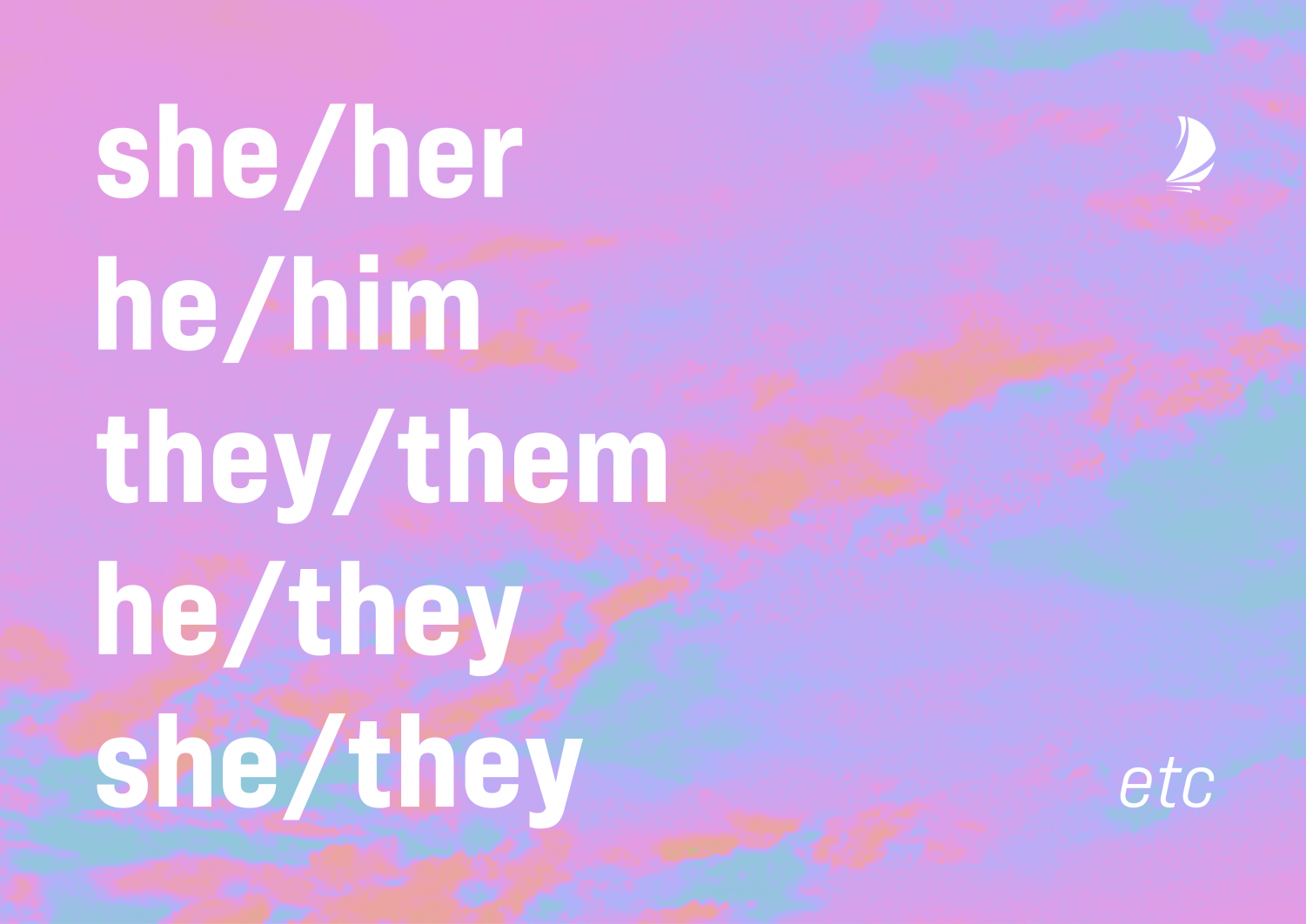 What do he / him / his pronouns mean?, LGBT terms explained