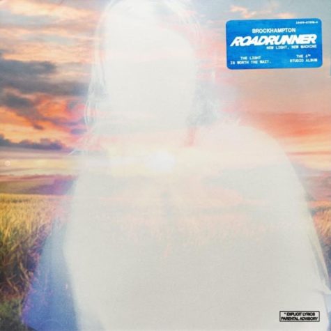 Album cover art for ROADRUNNER: NEW LIGHT, NEW MACHINE by BROCKHAMPTON