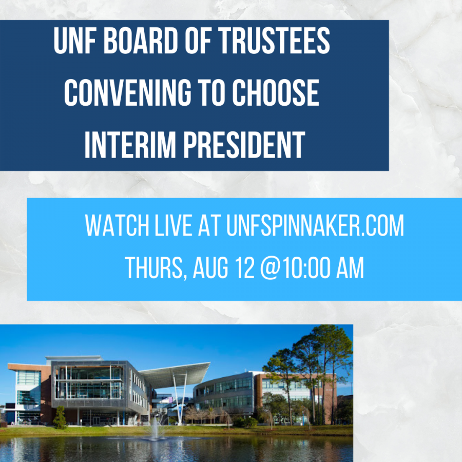 LIVE: Board of Trustees meeting to appoint interim UNF president