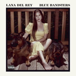 Album Cover for Blue Banisters by Lana Del Rey.