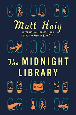 The Sunday Times number one bestseller, The Midnight Library by Matt Haig cover. Photo via Goodreads.