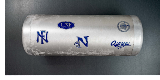 The UNF time capsule, created in 1997, was opened for the university’s 50th anniversary. Photo via the UNF archives.