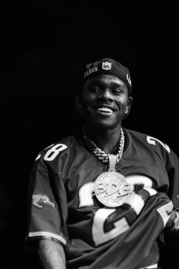 DaBaby put on a show at the Vystar Veterans Memorial Arena on March 5, 2022 in Jacksonville, Florida.