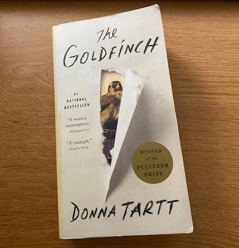 “The Goldfinch” by Donna Tartt. Photo by Julia Croston.