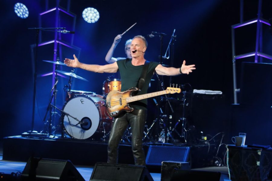 Seventeen-time Grammy award winner Sting took the stage on his tour called Sting My Song at Daily’s Place on May 20th, 2022 in Jacksonville, Florida. 