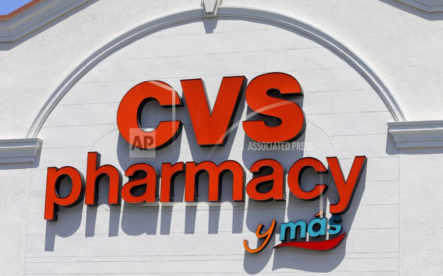 a CVS pharmacy sign at a store 