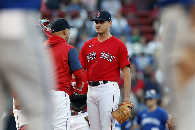 Frank German stands on the mound