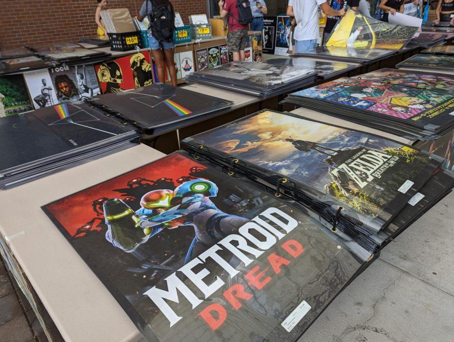 The video game posters, featuring posters for Nintendo’s Metroid Dread and The Legend of Zelda: The Breath of the Wild, the former of which is one of “100’s” of new additions to their inventory, according to the sale
