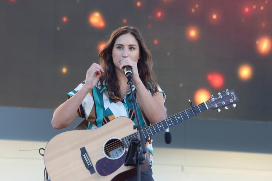 Angie K performs