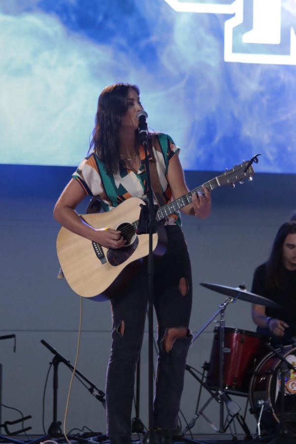 Angie K performs