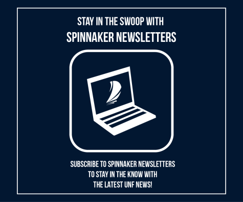 Stay in the swoop with spinnaker newsletters. Subscribe to spinnaker newsletters to stay in the know with the latest UNF news!