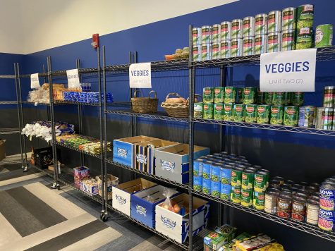 The Lend-A-Wing food pantry.