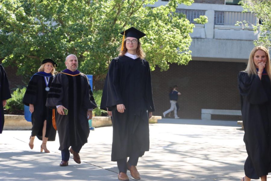 Procession walking