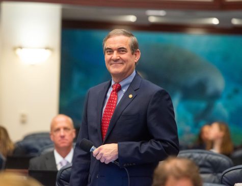 Rep. Stan McClain, R-Ocala, was relieved to finally pass CS/CS/HB 133 with a final vote of 76 Yeas to 44 Nays, on the House Floor. February 22, 2020. Photo courtesy of Florida House of Representative Stan McClain Photo Album.