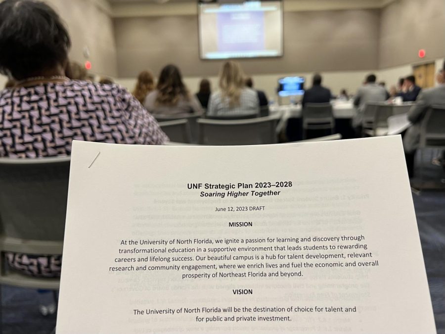The University of North Florida Board of Trustees heard and approved a new strategic plan for 2023-2028 on Thursday, June 15.
