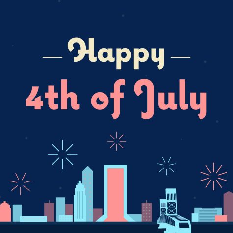 Happy 4th of July graphic