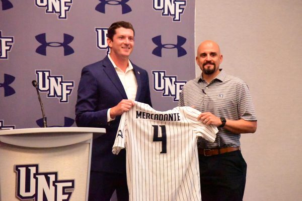 Mercadante was announced as UNFs head coach just over a month after the search officially began.