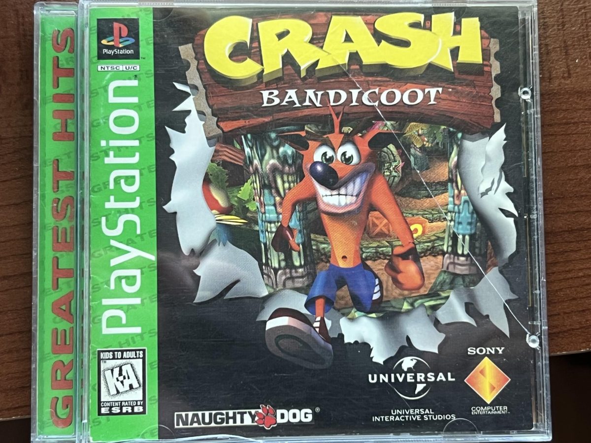 Crash Bandicoot game.