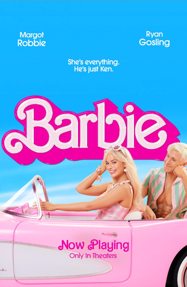 Barbie Movie Poster from Barbie Official Movie Site.