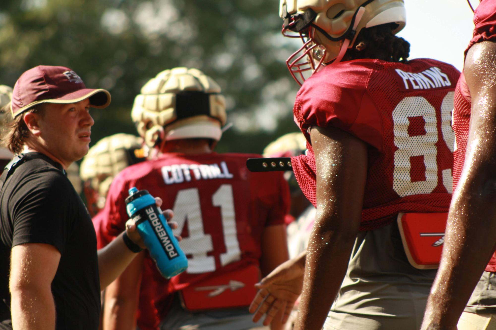 Gallery: UNF hosts Seminoles for football practice