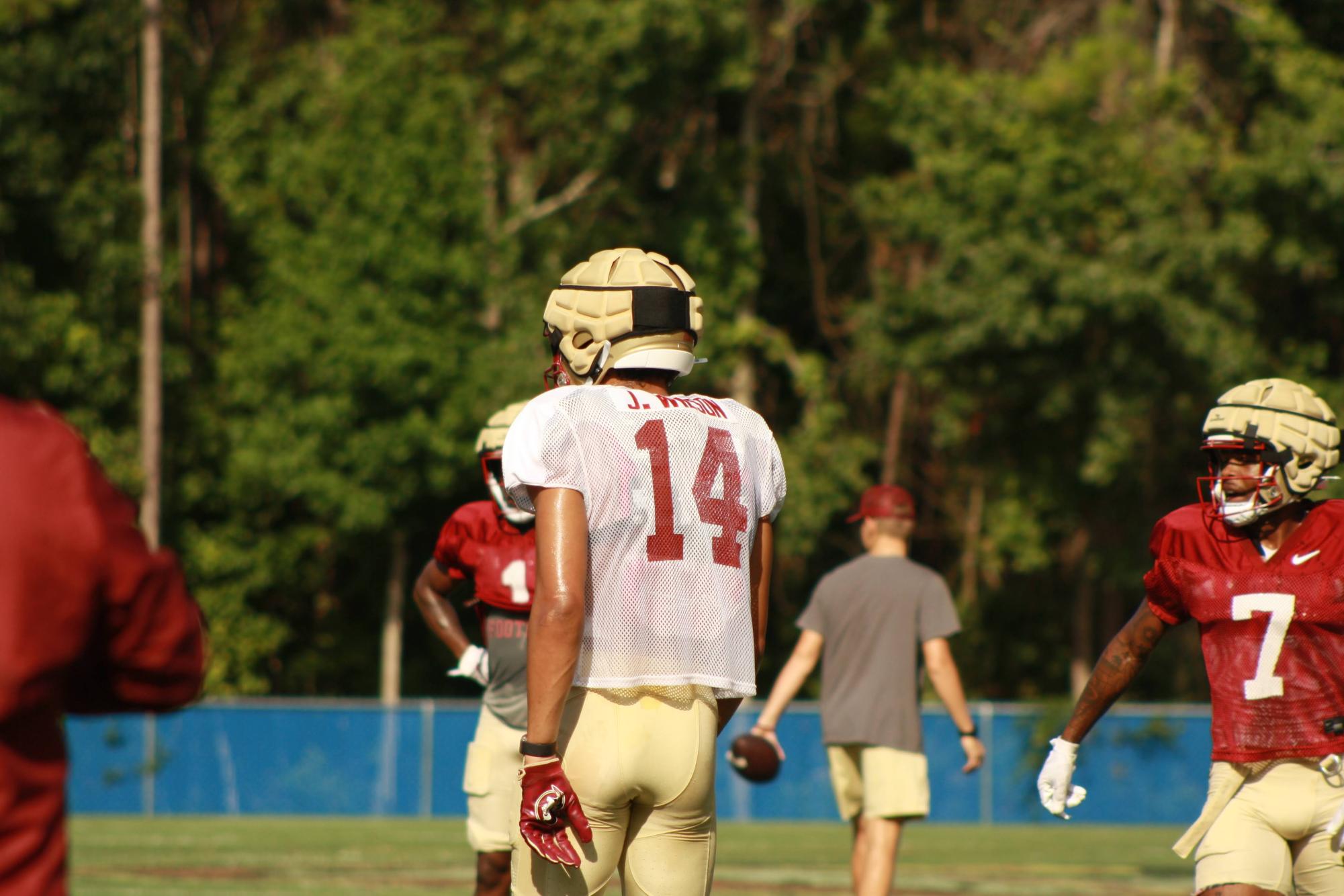 Gallery: UNF hosts Seminoles for football practice