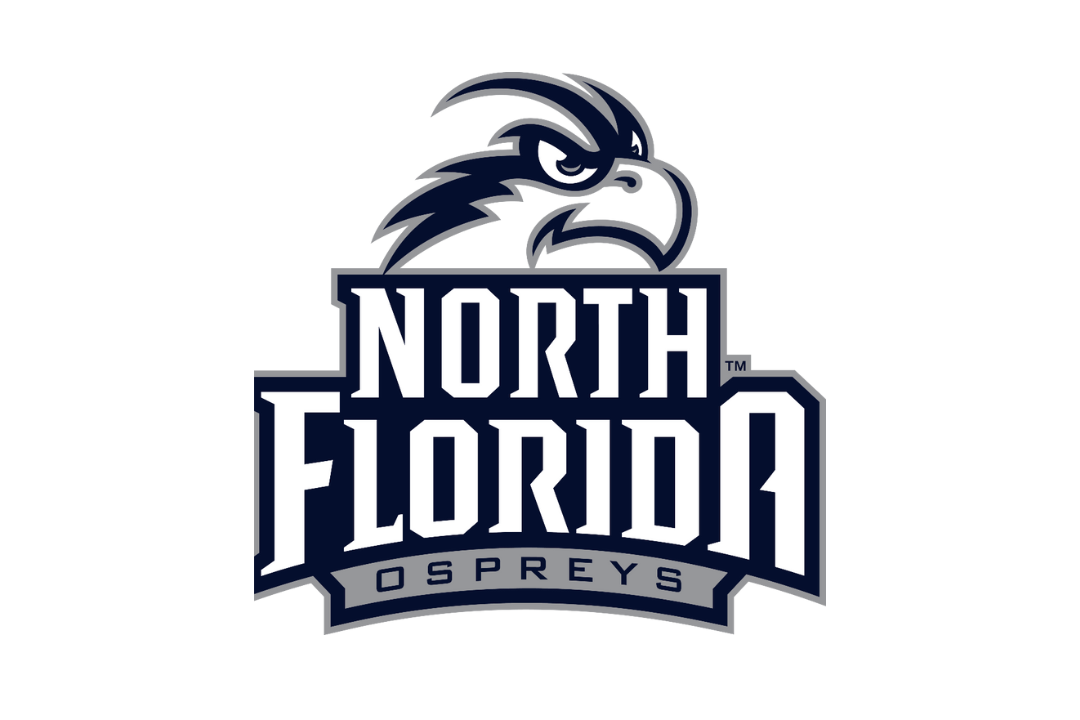 UNF Athletics logo on a white background