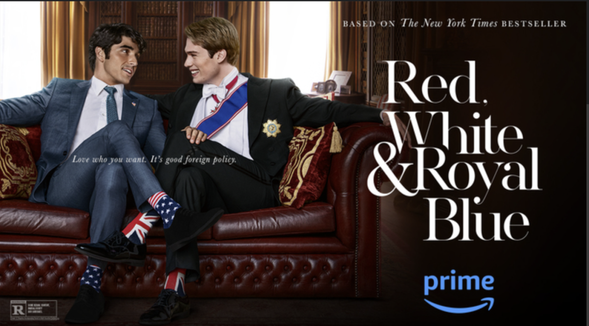 Cover art of Red, White & Royal Blue (Photo courtesy of Amazon Prime Video)