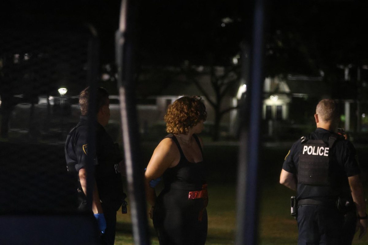 One of the protesters arrested on the Green Thursday. 