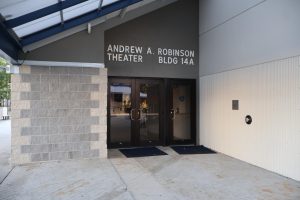 The Andrew A. Robinson Theater, Bldg. 14A, where the UNF Student Government will host Osprey Feud this evening.
