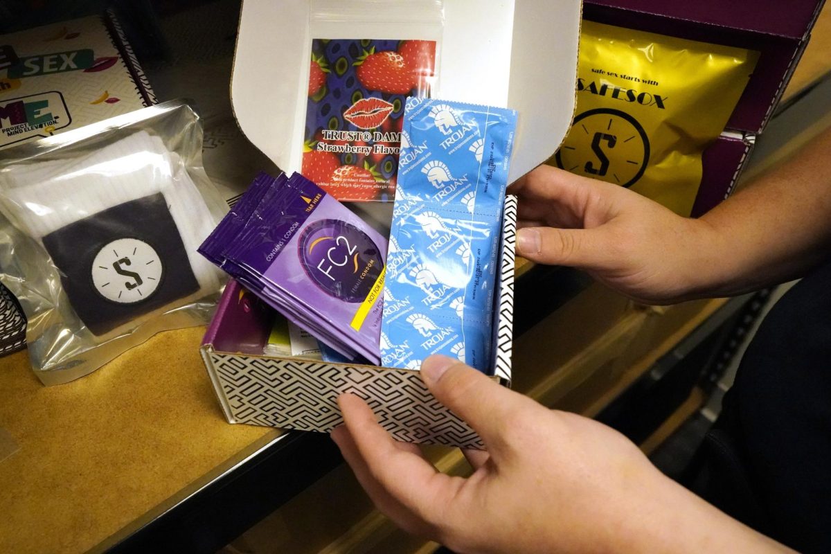 Materials for teens and parents on pregnancy and sexually transmitted infections provided by Teen Health Mississippi are displayed, Sept. 26, 2023, in Jackson, Miss. (AP Photo/Rogelio V. Solis, File)