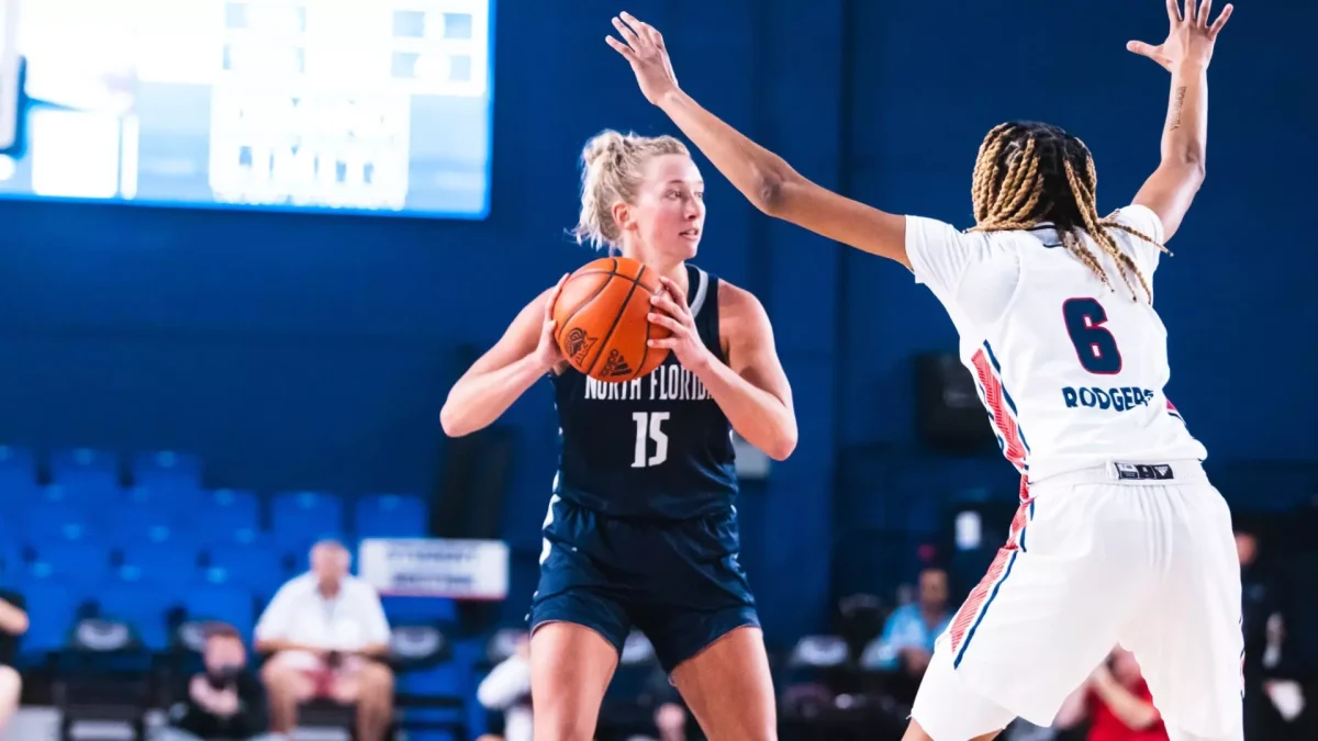 UNF women's basketball is 1-3 so far this season, averaging just 52 points against Division One teams. 