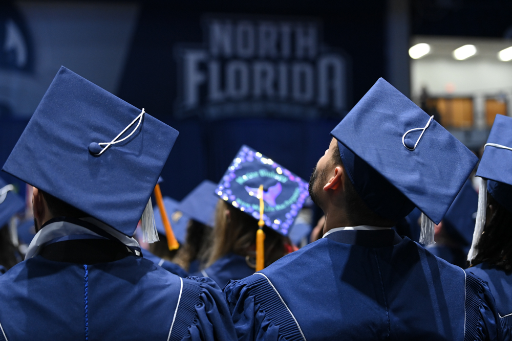 The University of North Florida's Fall 2024 Commencement ceremony. Photo courtesy of UNF.