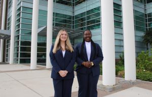 Amelia Dyal (left) and Vevvy Summerall (right). Photo courtesy of the Talon Party.