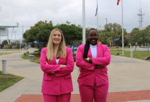 Amelia Dyal (left) and Vevvy Summerall (right). Photo courtesy of the Talon Party.