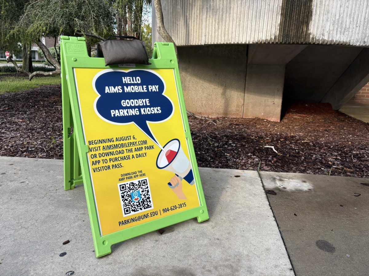 UNF switches from parking kiosks, Flowbird app to AIMS Mobile Pay app for visitor passes
