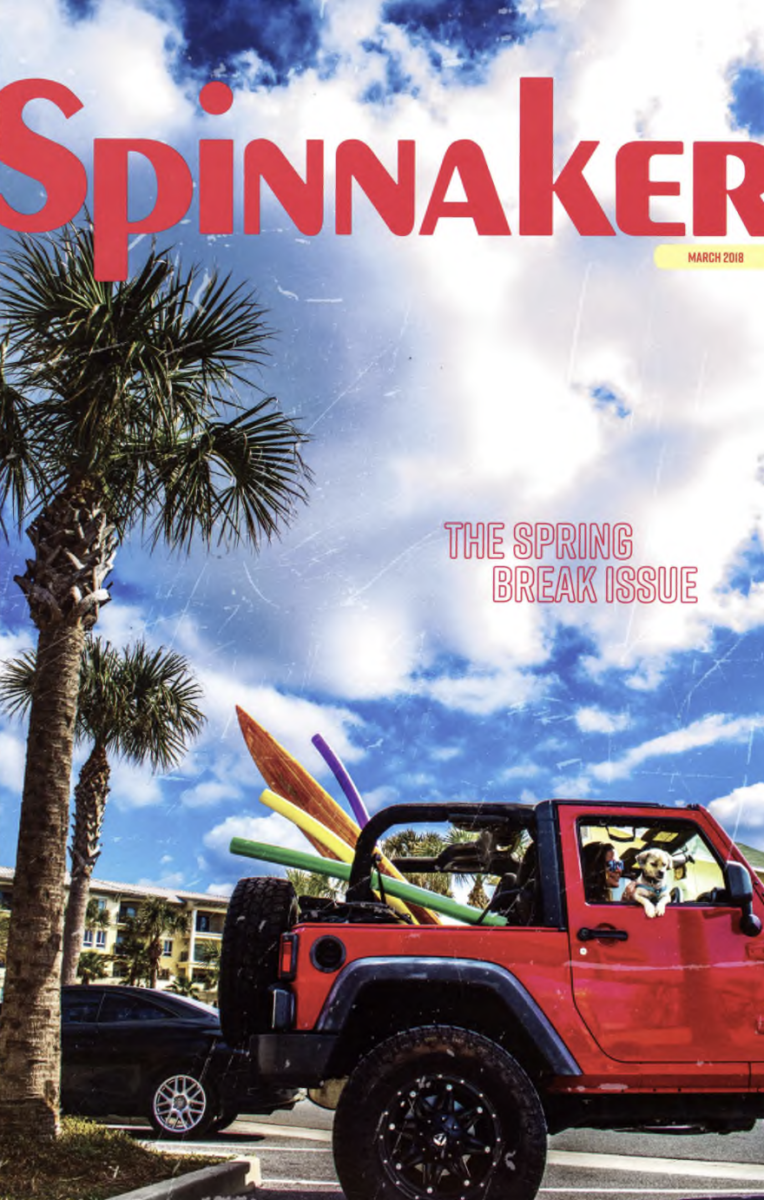 Spinnaker March 2018 cover