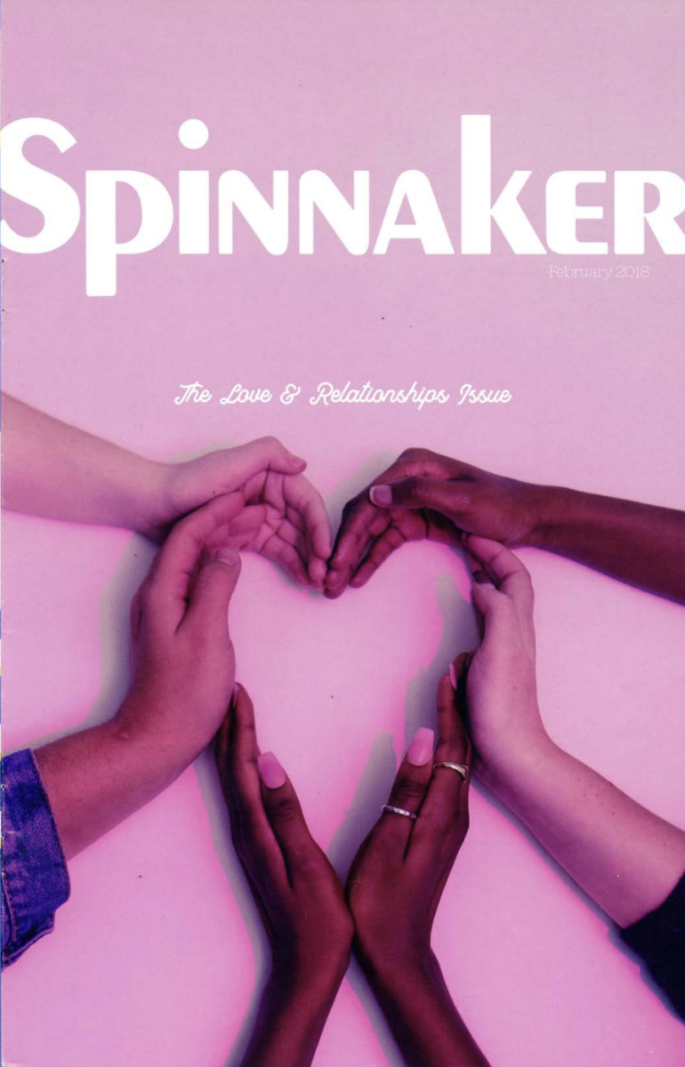 February 2018 Spinnaker magazine cover