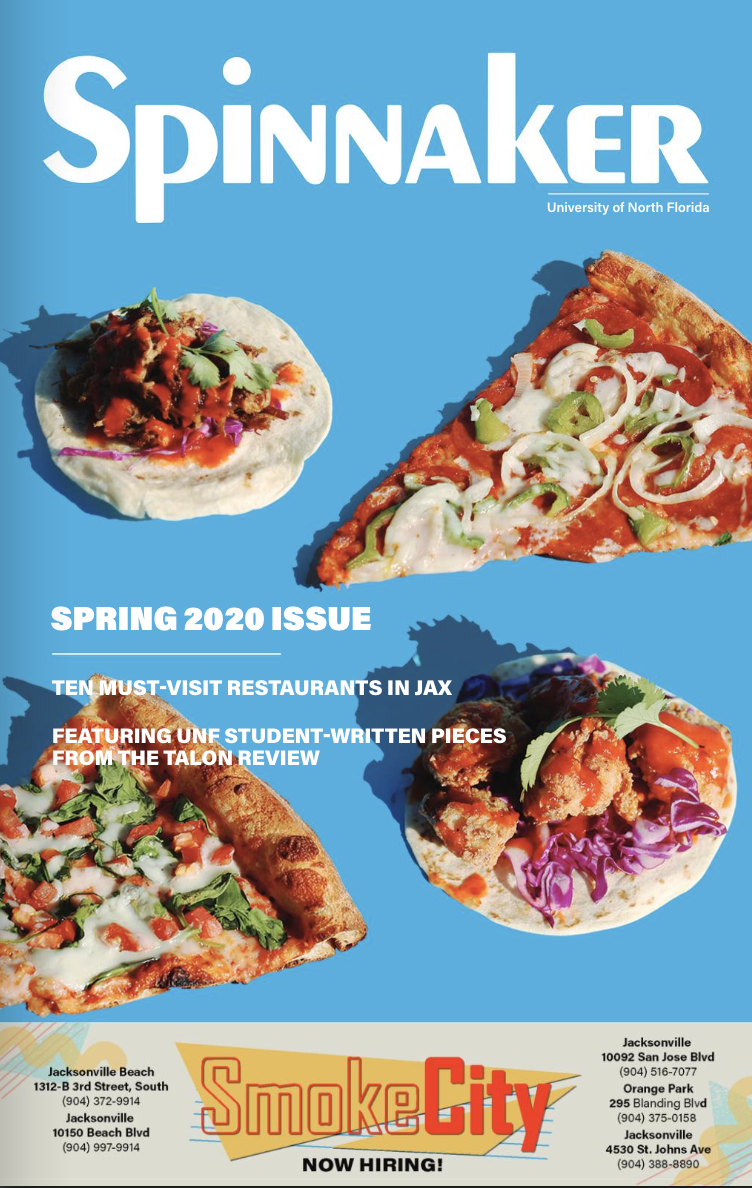 Spring 2020 Spinnaker Magazine cover