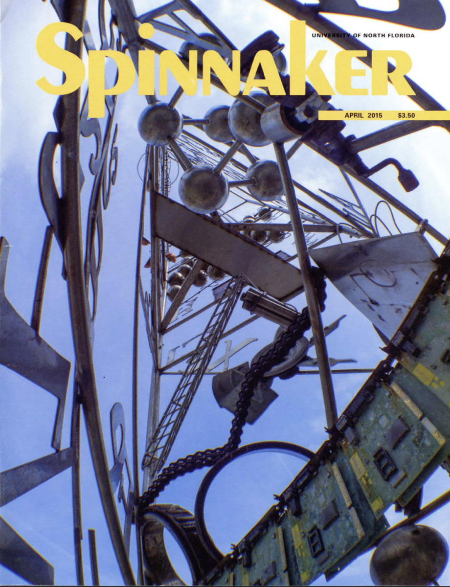 Spinnaker April 2015 magazine cover