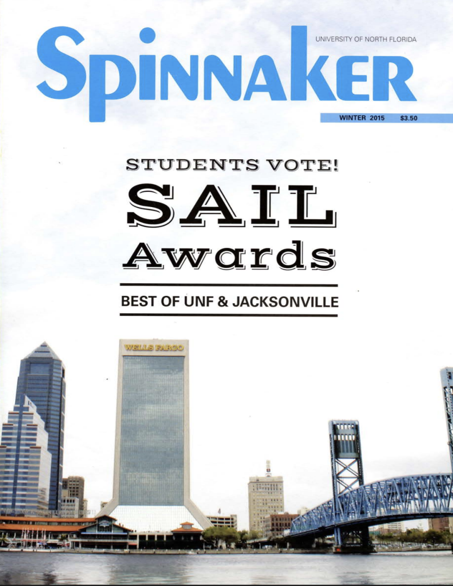 Spinnaker Winter 2015 magazine cover