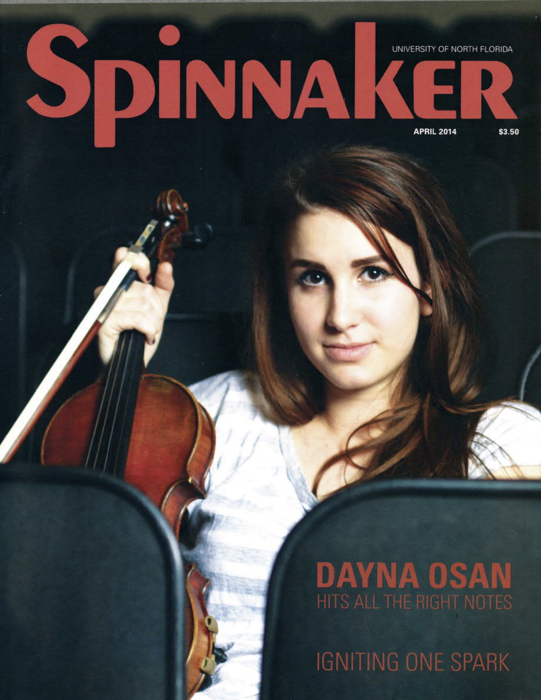 Spinnaker April 2014 Magazine Cover