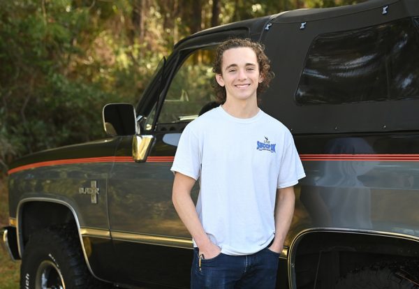 Hunter Ford, 21, died Wednesday in an motorcycle accident near UNF campus.