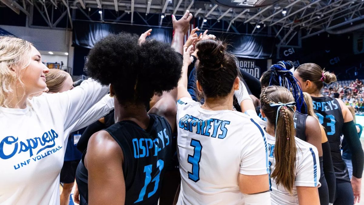 UNF volleyball falls below .500 in conference play after dropping 'River City Rumble' to JU. 
